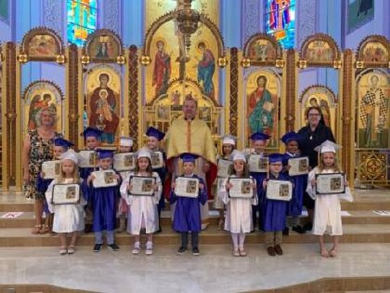Graduation at Ukrainian Catholic Schools in New Jersey