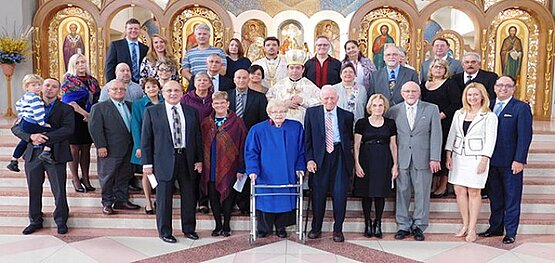 Jubilarians Honored during Annual Archieparchial Wedding Anniversary Divine Liturgy Celebration