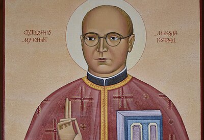 Blessed Father Mykola Konrad (1876-1941), patron of students