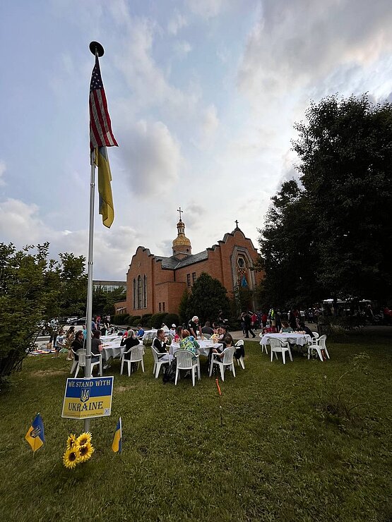 Ukrainian Food Fair at  St. Nicholas' Parish in Philadelphia