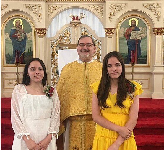 Olyphant's Ukrainian Catholic Church Celebrated the First Holy Сommunion of Its Young Parishioners