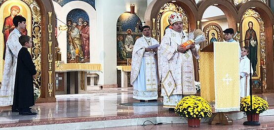 Bishop Rabiy’s Anniversary at Cathedral