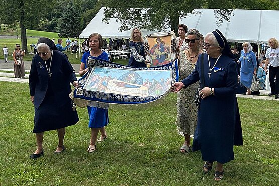 Sister Servants held the 69th annual Dormition Pilgrimage in Sloatsburg, NY